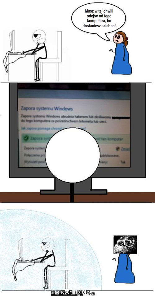 Zapora systemu Windows – Masz w tej chwili odejść od tego komputera, bo dostaniesz szlaban! 